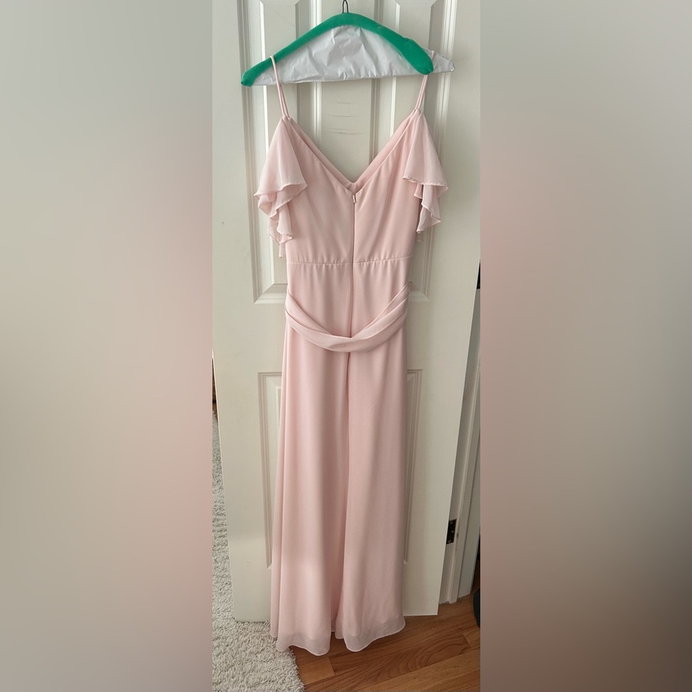 Light pink Bella bridesmaid dress. Work once. Excellent condition.